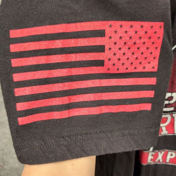 Grunt Style 2020 Survivor Expert Tshirt Mens XL Black Graphic Tee Skull Prepper - Picture 6 of 8